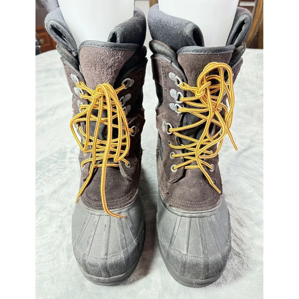 LaCrosse Boots Mens Size 7 Brown‎ Suede Winter Snow Insulated Outdoor 600210